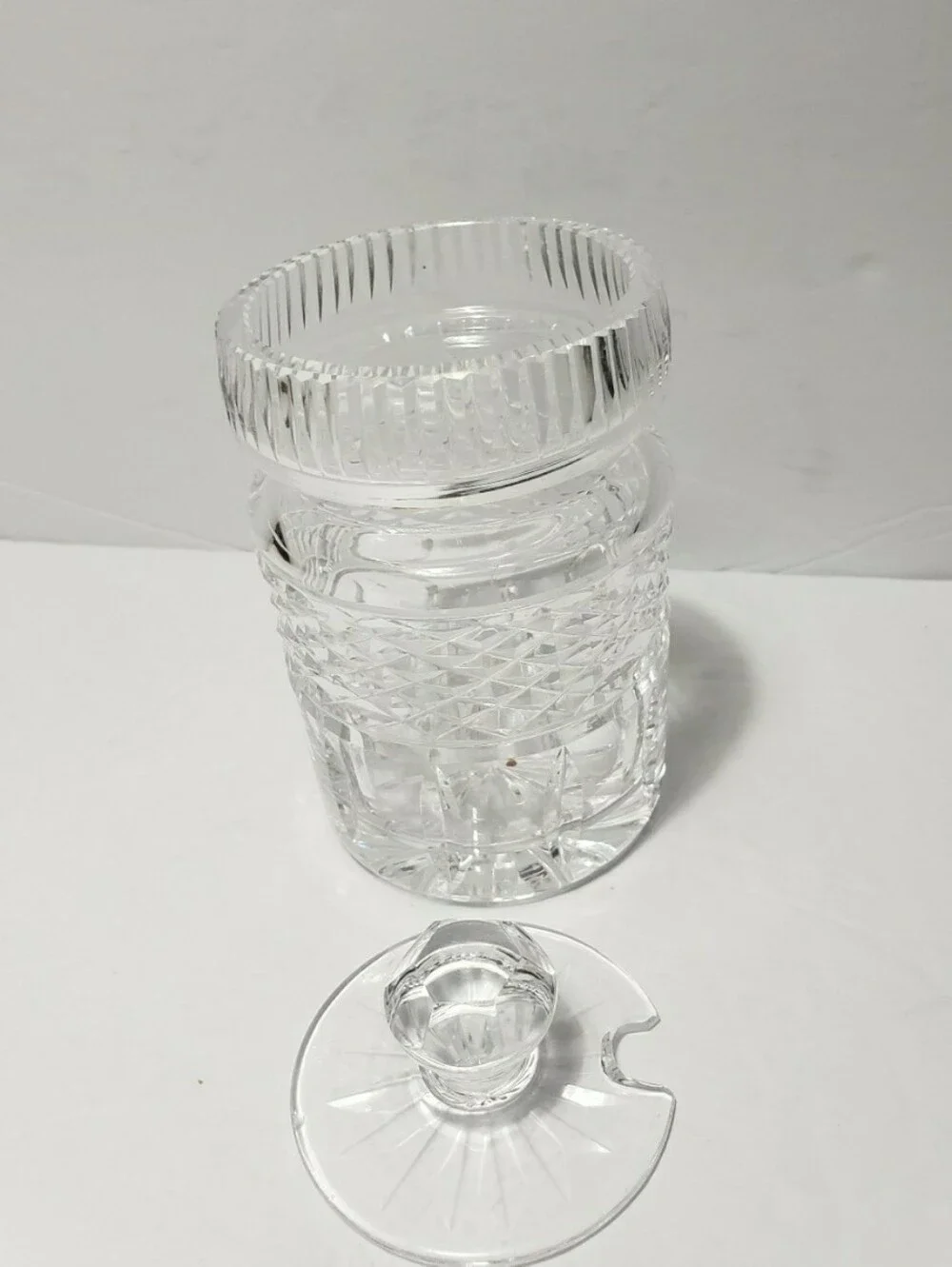 WATERFORD Crystal Jam & Honey Jar With Lid